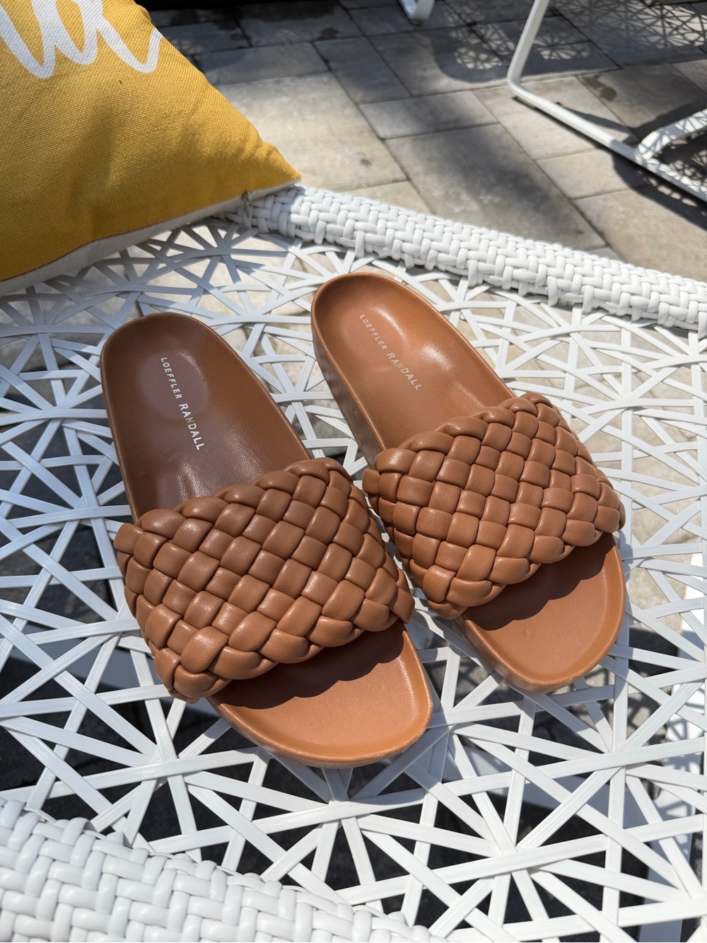 Loeffleer Randall Women’s Slide Sandals - Brown